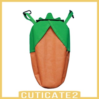 [Cuticate2] เครื่องให้อาหารกระต่าย ผ้าออกซ์ฟอร์ด แบบแขวน พร้อมตะขอ สําหรับหนูแฮมสเตอร์ กระต่าย