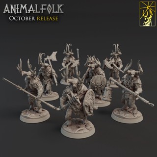 9.9 เหนื่อยมาก00101059- Dark Valley Orc 1/48 ปากกาไวท์เทนนิ่ง โมเดลเกมกระดาน War Chess DND Running Group 3D Print Model VF6S