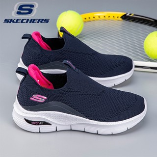 Skechers_ GOWALK ArchFit รองเท้าผ้าใบ รองเท้าวิ่ง รองเท้าลําลอง สําหรับผู้ชาย และผู้หญิง