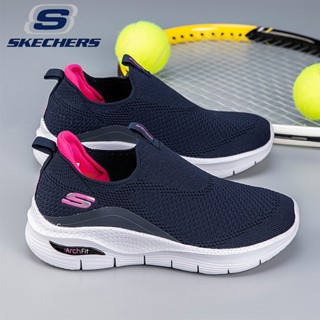 Skechers_ GOWALK ArchFit รองเท้าผ้าใบ รองเท้าวิ่ง รองเท้าลําลอง สําหรับผู้ชาย และผู้หญิง