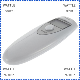 Wattle PFT-641 เครื่องทดสอบแอลกอฮอล์ในลมหายใจ จอแสดงผล LCD เครื่องตรวจจับแอลกอฮอล์ แบบมืออาชีพ