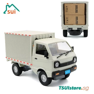 1/16 รีโมทคอนโทรล Minivan รถบรรทุกสินค้ารถ Freight RC Drift รถจําลองของเล่นรถของขวัญสําหรับของเล่นเด็ก