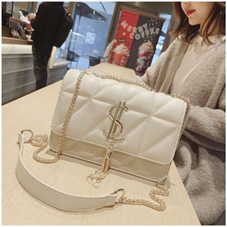 French Niche High-end Texture Bag Womens New Tassel Rhombic Chain Small Square Bag Womens Shoulder Bag Womens Bag Crossbody Bag