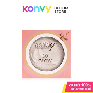 Ashley Go Glow Highlight 7.5g ไฮไลท์เพิ่มมิติวาวฉ่ำบนใบหน้า.