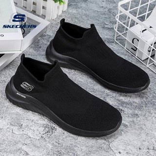 พร้อมส่ง Skechers_ รองเท้ากีฬา รองเท้าวิ่งลําลอง ผ้าตาข่าย ข้อสูง ระบายอากาศ แฟชั่นฤดูร้อน สําหรับผู้ชาย