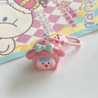 [cxSTBEAU] พวงกุญแจ จี้ตุ๊กตาฟิกเกอร์ อนิเมะ Melody Cinnamoroll ขนาดเล็ก ของเล่น ของขวัญวันเกิด สําหรับเด็กผู้หญิง