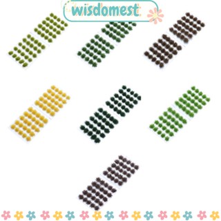 Wisdomest หญ้าเทียม DIY สําหรับตกแต่งบ้าน 50 ชิ้น