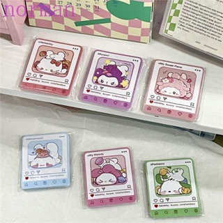 Norman สติกเกอร์ ลายการ์ตูนอนิเมะ Cinnamoroll Kuromi Kuromi KT 20 ชิ้น ต่อชุด สําหรับตกแต่ง