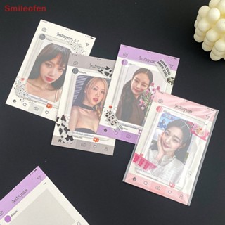 [Smileofen] ใหม่ กระเป๋าใส่โฟโต้การ์ด เครื่องเขียน สไตล์เกาหลี DIY 5 ชิ้น