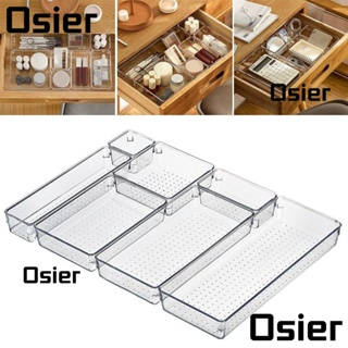 Osier1 กล่องลิ้นชักอะคริลิคใส ขนาดเล็ก กันน้ํา สําหรับใส่เครื่องสําอาง