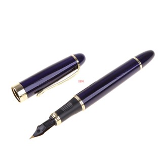 Seng Jinhao X450 ปากกาหมึกซึม ขนาดกลาง สีทอง คุณภาพดี