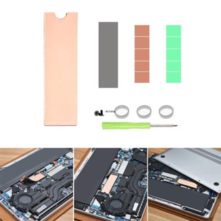 ✿ Nvme แผ่นฮีทซิงค์ระบายความร้อน ทองแดง สําหรับ M2 2280 SSD 2280