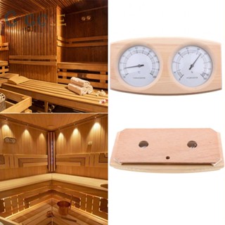 ⭐NEW ⭐Hygrometer Wood Color 23.5*13*3cm Accurate Heat Resistant Wall Mounted