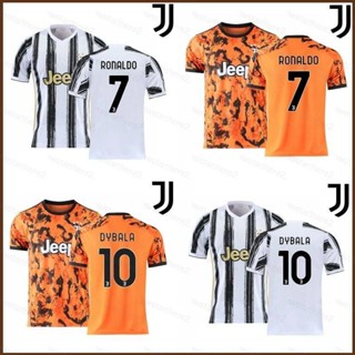 เสื้อกีฬาแขนสั้น ลายทีมชาติฟุตบอล Juventus FC NS2 2020-2021 ชุดเหย้า สําหรับผู้ชาย และผู้หญิง SN2