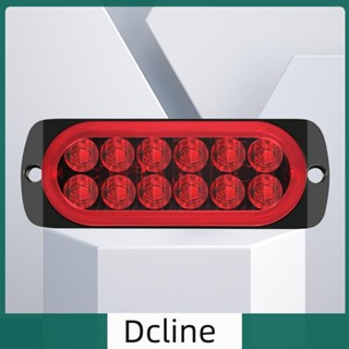 [Dcline.th] โคมไฟฉุกเฉิน Led 12 ดวง DC 12-24V สําหรับรถบรรทุก