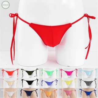 GORGEOUS~Underwear Breathable G-String Jock Strap Jockstrap Lace-up Panties Pouch