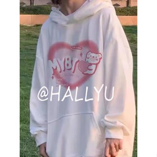 HALLYU  เสื้อกันหนาว เสื้อแขนยาว เสื้อฮู้ด สบาย High-quality fashionable Comfortable Stylish สวย สวยงาม WWY23909P1 36Z230909