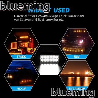 Blueming2 ไฟเตือน LED DC 12V กันน้ํา ทนทาน อุปกรณ์เสริม สําหรับรถบรรทุก รถพ่วง