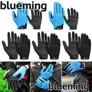 Blueming2 ถุงมือขับขี่รถจักรยานยนต์ จักรยานเสือภูเขา หน้าจอสัมผัส ระบายอากาศ