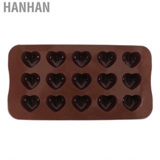 Hanhan DIY Chocolate Making Tools Flexible Silicone Mould Heart Design for Baking Mousse French Dessert