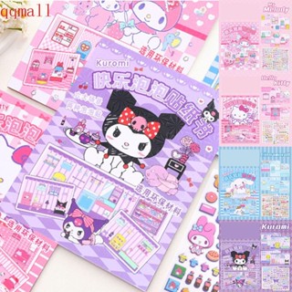 Qqmall หนังสือการ์ตูนคุโรมิ เงียบสงบ Montessori Bubble, Funny Kuromi Mymelody Cinnamoroll Girls