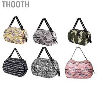 Thooth Foldable Grocery Bag Design Large  Oxford Fabric Widely Used Reusable Shopping