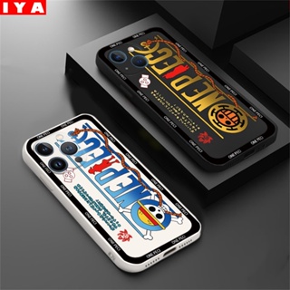 เคสซิลิโคนนิ่ม ลายการ์ตูนอนิเมะโจรสลัด สําหรับ iphone 13 Pro MAX 13Pro 13ProMax 12 12ProMax 11 11Pro 11ProMax X XS MAX XR SE 2020 ip6 7 8