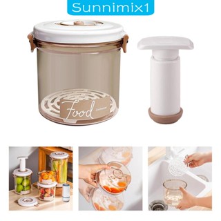 [Sunnimix1] กล่องสุญญากาศ สําหรับเก็บอาหาร ผัก ผลไม้