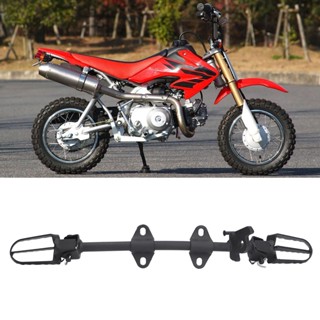 OObike Footpeg Mount Bracket โลหะผสมสีดำสำหรับ XR CRF 50 125 Siler SDG SSR Pit Bike