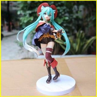 Yyds โมเดลฟิกเกอร์ Wonderland Hatsune Miku Cat in Boots ของเล่นสําหรับเด็ก ตกแต่งบ้าน เก็บสะสม ของขวัญ