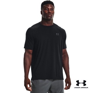 Under Armour UA Mens Performance Cotton Short Sleeve อันเดอร์ อาร์เมอร์ เสื้อออกกำลังกาย สำหรับเพศชาย