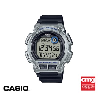 CASIO นาฬิกาข้อมือ CASIO รุ่น WS-2100H-1A2VDF วัสดุเรซิ่น สีดำ