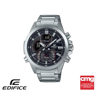 CASIO นาฬิกาข้อมือผู้ชาย EDIFICE รุ่น ECB-30D-1ADF วัสดุสเตนเลสสตีล สีดำ