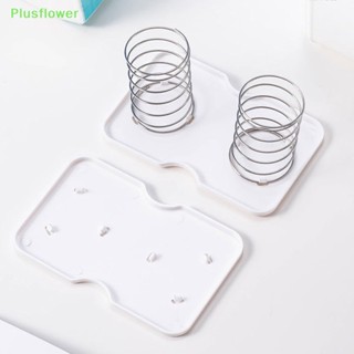 (Plusflower) ใหม่ ที่ใส่ทิชชู่ แบบสปริงอัตโนมัติ หยิบง่าย สําหรับกล่องทิชชู่ 90% 2 ชิ้น