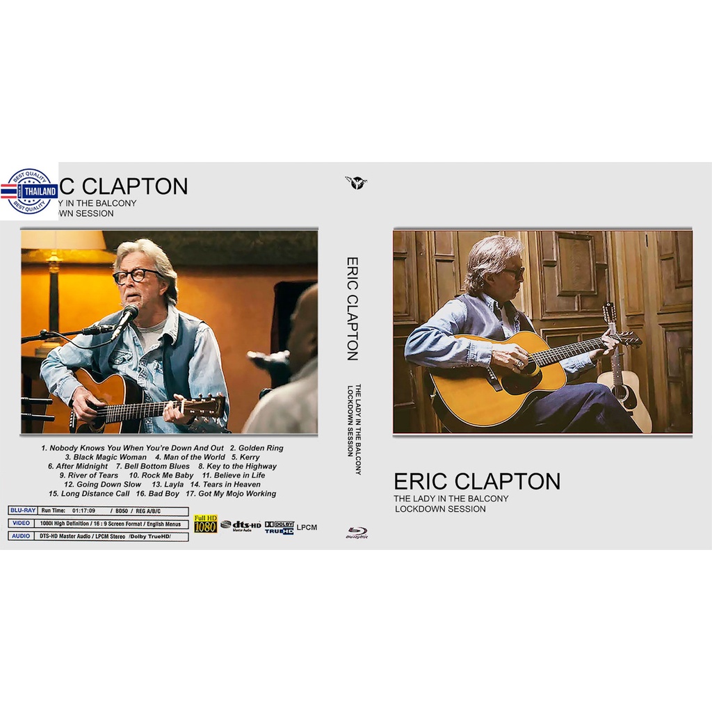 แผ่น MD Eric Clapton-The Lady In The Balcony