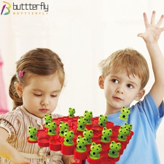 Buttterfly กบสมดุล ต้นไม้ สร้างสรรค์ Montessori ของเล่นเพื่อการศึกษา ที่มีสีสัน