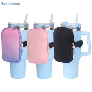 Hanproman&gt; กระเป๋าใส่ขวดน้ํา ผ้านีโอพรีน ลายเสือดาว พร้อมสายคล้อง ปรับได้ สําหรับ Tumblers 20 ออนซ์ 30 ออนซ์ 40 ออนซ์