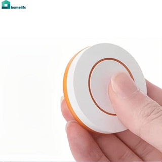 433MHz Mini Round Wireless Remote Control Button รหัสการเรียนรู้ 1527 One Button Random Paste Wiring Free Remote Control Switch Multi Scenarios Application home home home