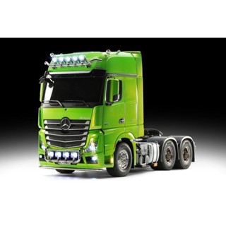 TAMIYA 23801 1/14 R/C TRACTOR TRUCK MERCEDES-BENZ ACTROS 3363 6X4 GIGASPACE FULL OPERATION SET (GREEN) (FACTORY FINISHED