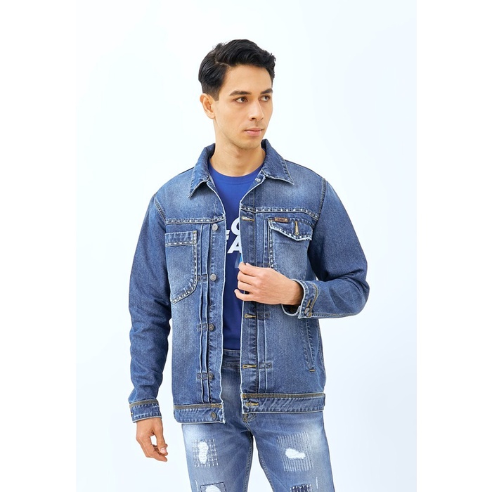 ลอยกางเกงยีนส์ Origina MJF167 แจ็คเก็ตยีนส์ผู้ชาย