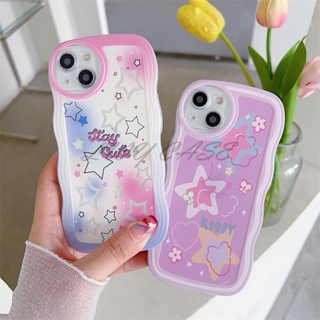 Lwy เคสโทรศัพท์มือถือแบบนิ่ม ลายดาวน่ารัก สําหรับ Samsung Galaxy S23 Ultra S23+ S22 Ultra S22+ S21+ plus S21 Ultra S21 FE S20 Ultra S20+ S20 FE A13 A14 A34 A54 A24