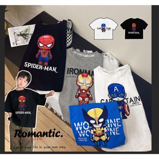 [โปรโมชั่นร้านค้าใหม่] ขายดี เสื้อยืด ผ้าฝ้ายแท้ พิมพ์ลายการ์ตูน ทรงหลวม สีเรืองแสง แฟชั่นฤดูร้อน สําหรับเด็ก [จํากัดเวลา]