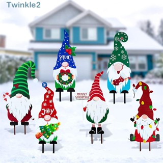 Twinkle ป้ายตกแต่งสวน คริสต์มาส DIY