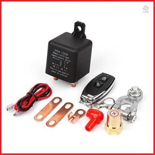 Copper Coil Car Relay 200A Remote Dual Wireless Disconnect Switch - Reliable Battery Isolator