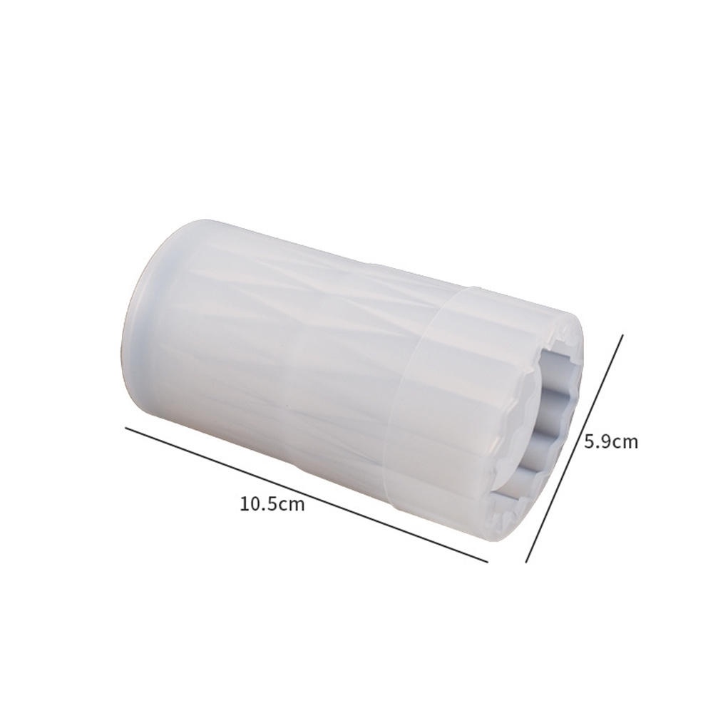 แม่พิมพ์ซิลิโคน อีพ็อกซี่เรซิ่น รูปแจกันดอกไม้ 3D สําหรับตกแต่งบ้าน สวน DIY - รูปที่ 6