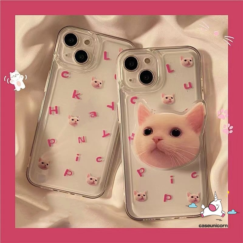 สําหรับ Infinix Hot 60i 50i 60 40i 50 30i 40 Tecno Spark GO 1s 2024 2023 20 10 Pro ITEL A70 Camon 20 สมาร์ท 8 7 5 ร้อน 10 30 11 20 เล่น Nfc หมายเหตุ 30Pro Vip การ์ตูนน่ารัก เคสยึดแมว