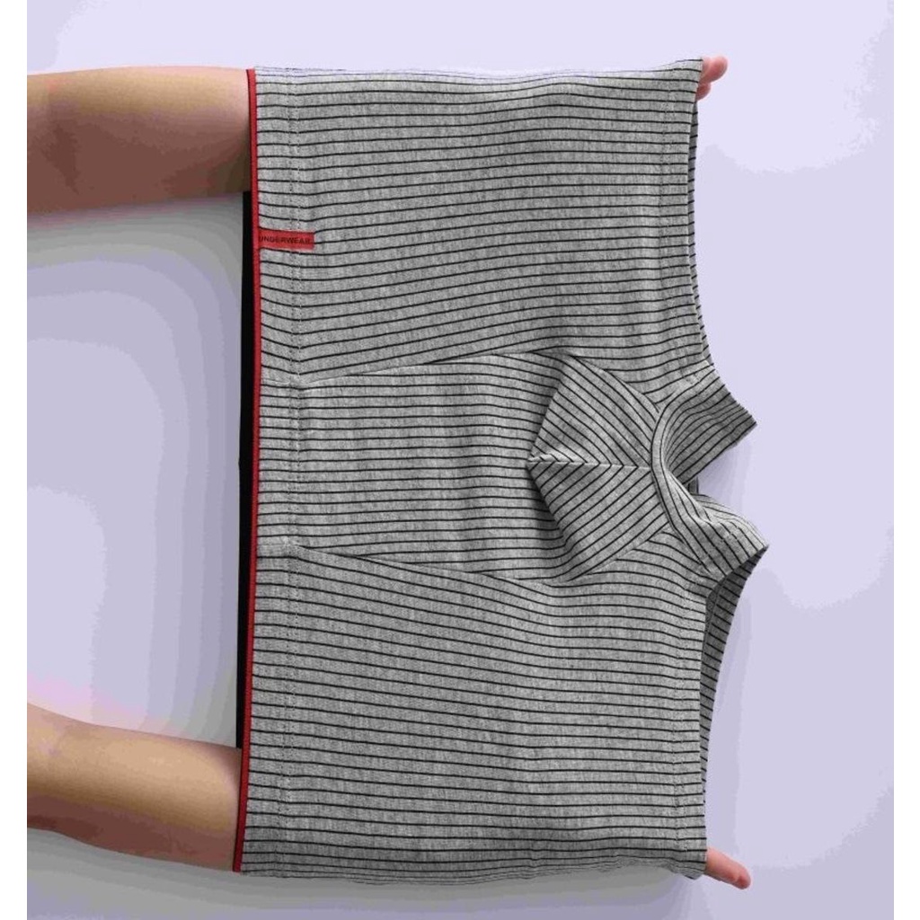 กางเกงในบ็อกเซอร์ผู้ชาย Boxer  เนื้อผ้านิ่ม สวมใส่สบาย มีไซส์ใหญ่ L-4XL - รูปที่ 6