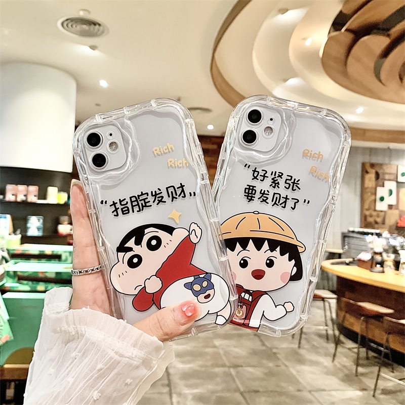 เคสโทรศัพท์มือถือแบบนิ่ม ลายการ์ตูนชินจัง สําหรับ OPPO reno 8T 5G 3 4 5 6 7 8 9 10 4SE 4Z 5Z 5F 7Z 8