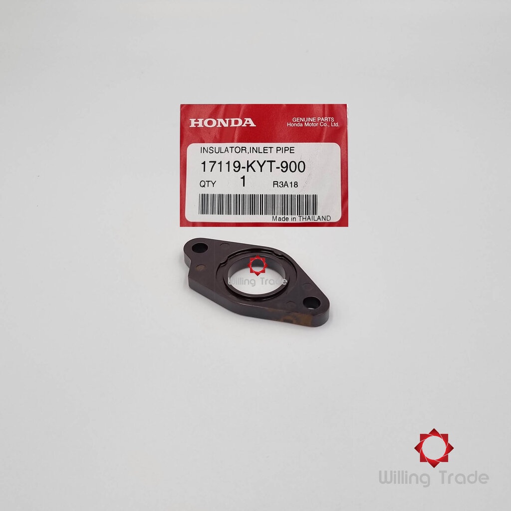 ฉนวนท่อไอดี (ไฟเบอร์ท่อไอดี) (WX486) HONDA: (17119-KYT-900): SCOOPY-I 2009 ตัวแรกไฟเลี้ยวแยก ... แพ๊คละ 1 ชิ้น... [แท...