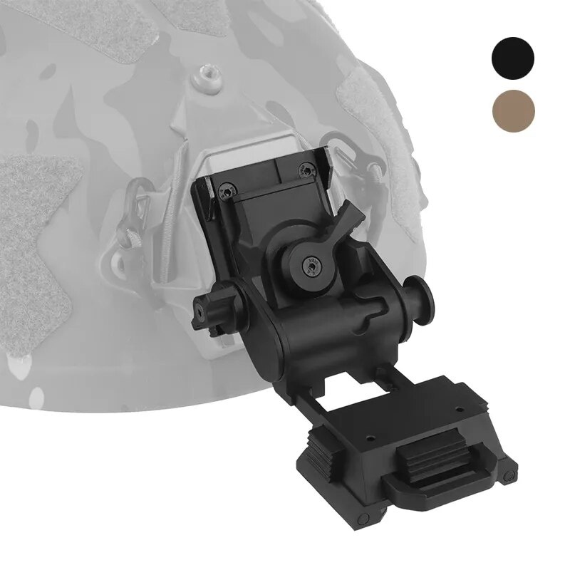 Luc เมาท์ขาตั้งกล้อง ไนล่อนแข็ง ABS L4G24 มองเห็นกลางคืน NVG สําหรับเมาท์ L4 G24 และหมวกกันน็อค CNC OPS PJ MH BJ